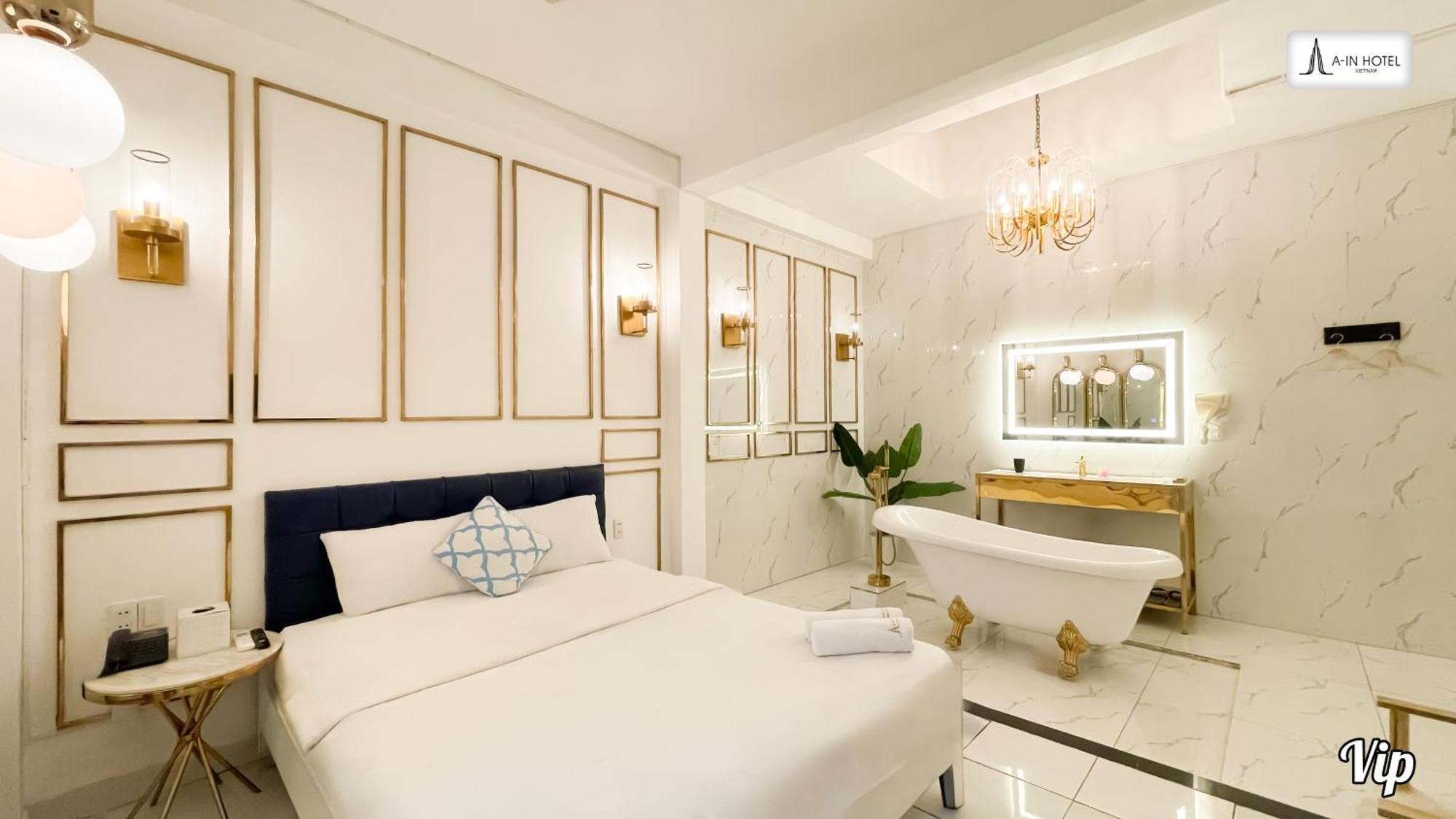A In Hotel Glamour Bandar Ho Chi Minh Luaran gambar