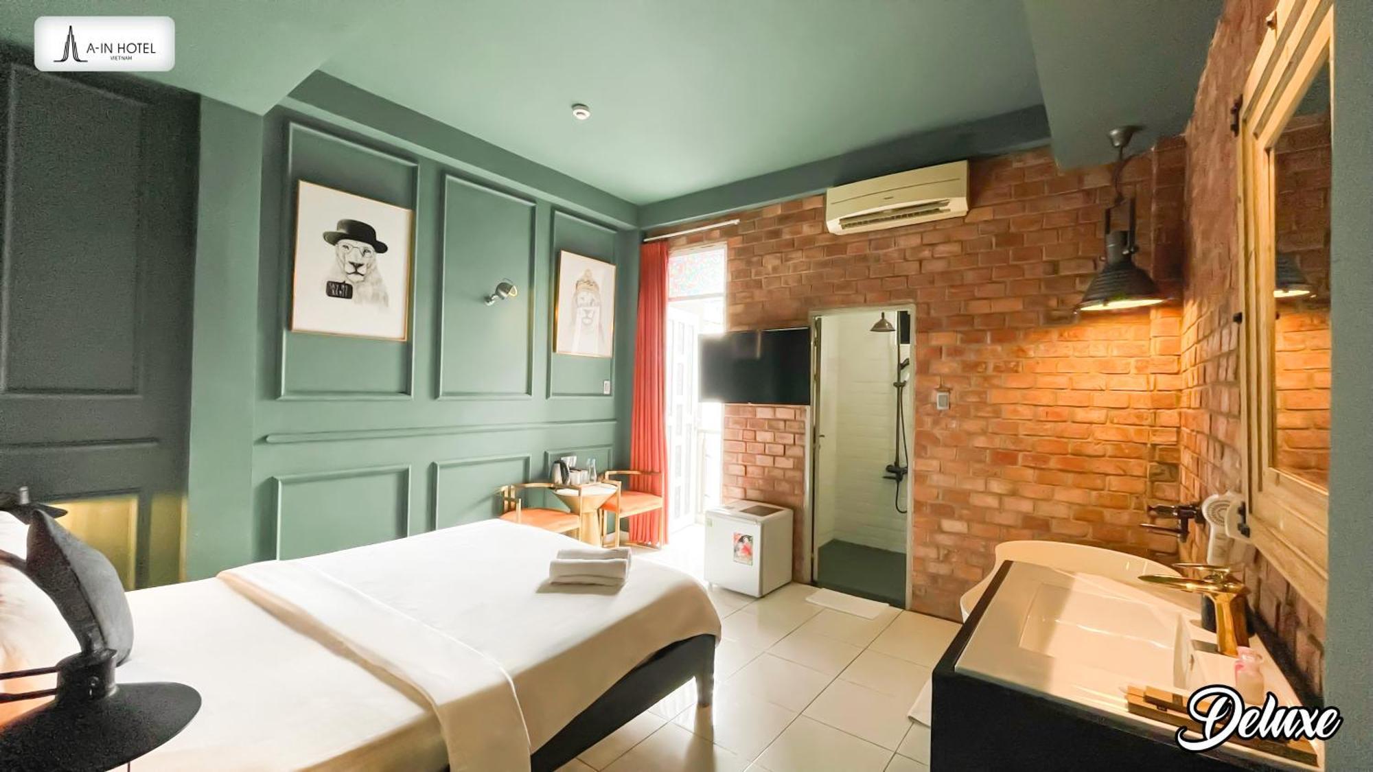 A In Hotel Glamour Bandar Ho Chi Minh Luaran gambar