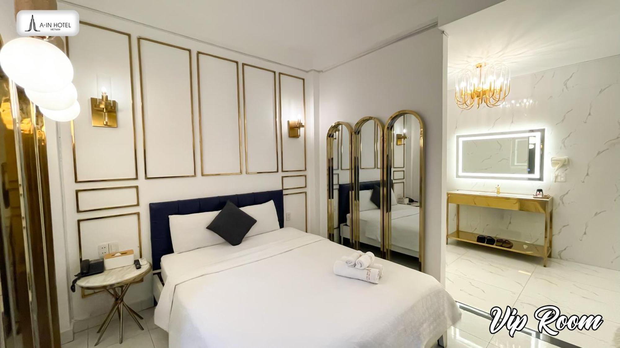 A In Hotel Glamour Bandar Ho Chi Minh Luaran gambar