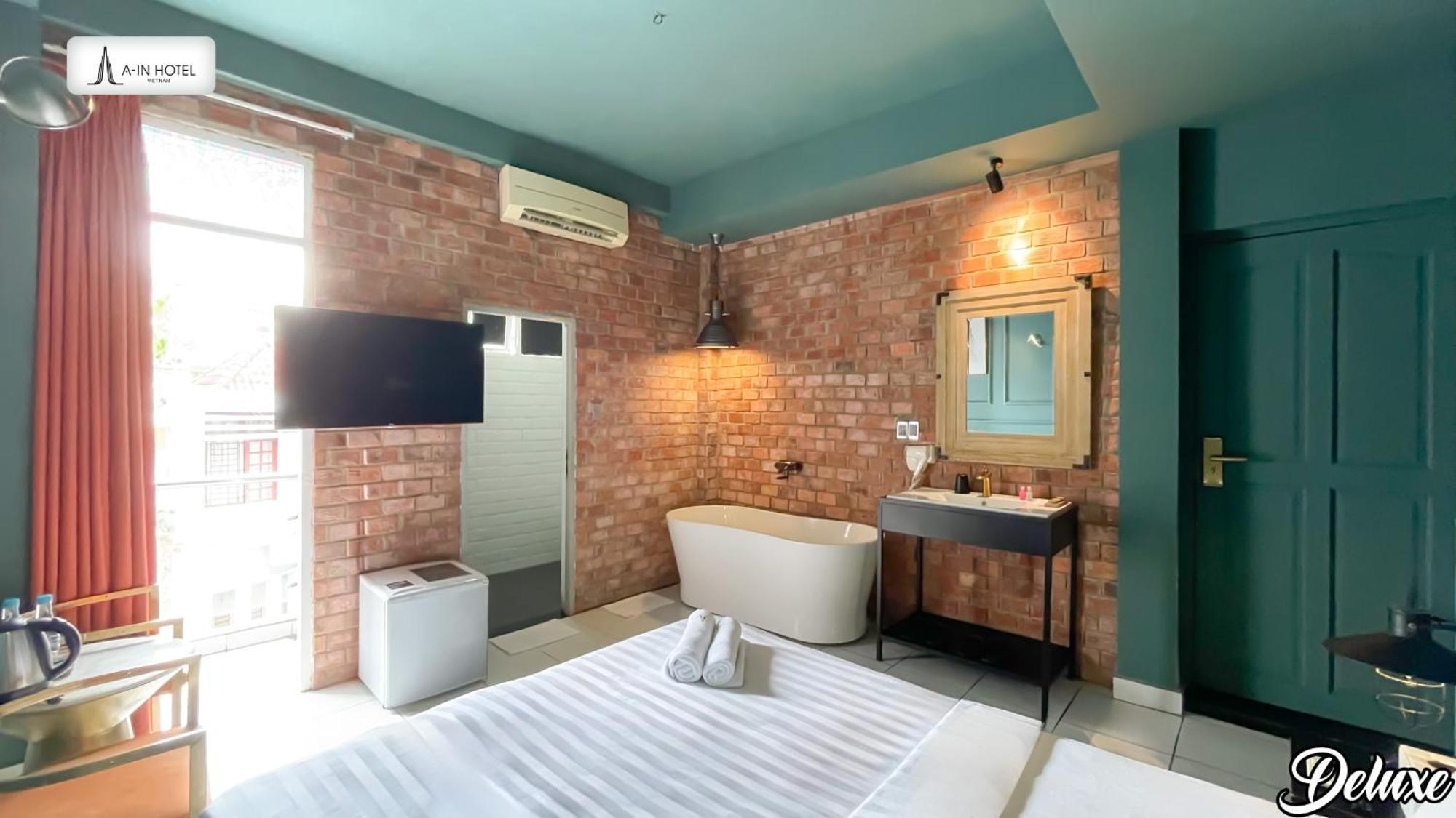 A In Hotel Glamour Bandar Ho Chi Minh Luaran gambar