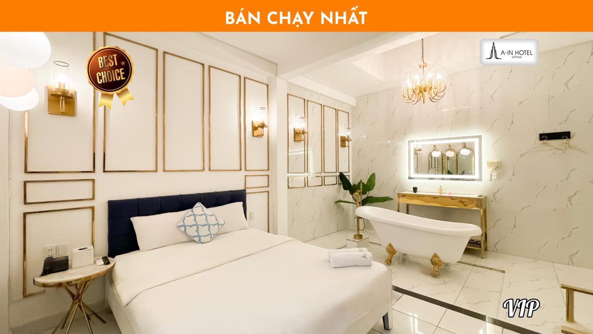 A In Hotel Glamour Bandar Ho Chi Minh Luaran gambar
