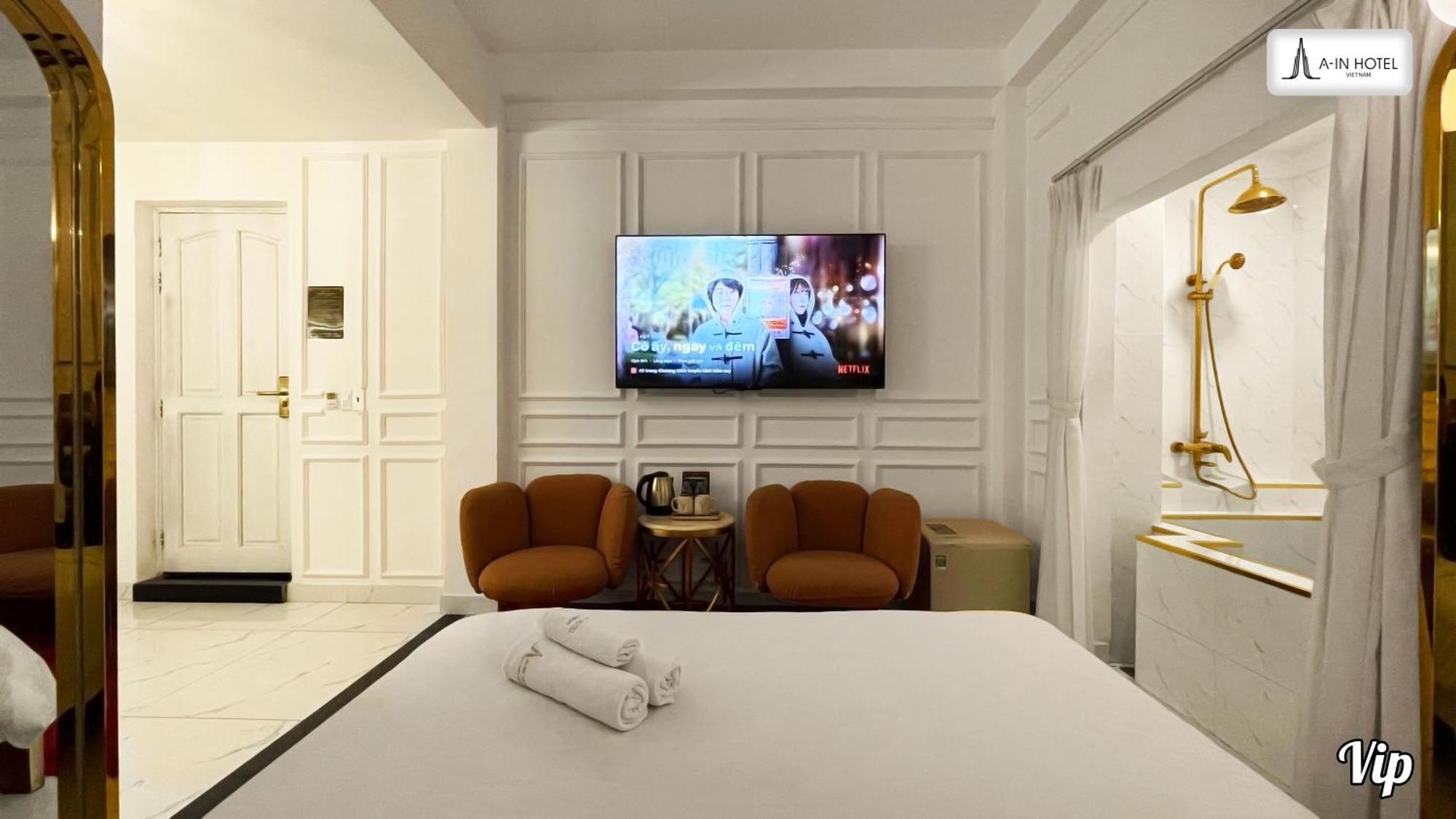 A In Hotel Glamour Bandar Ho Chi Minh Luaran gambar