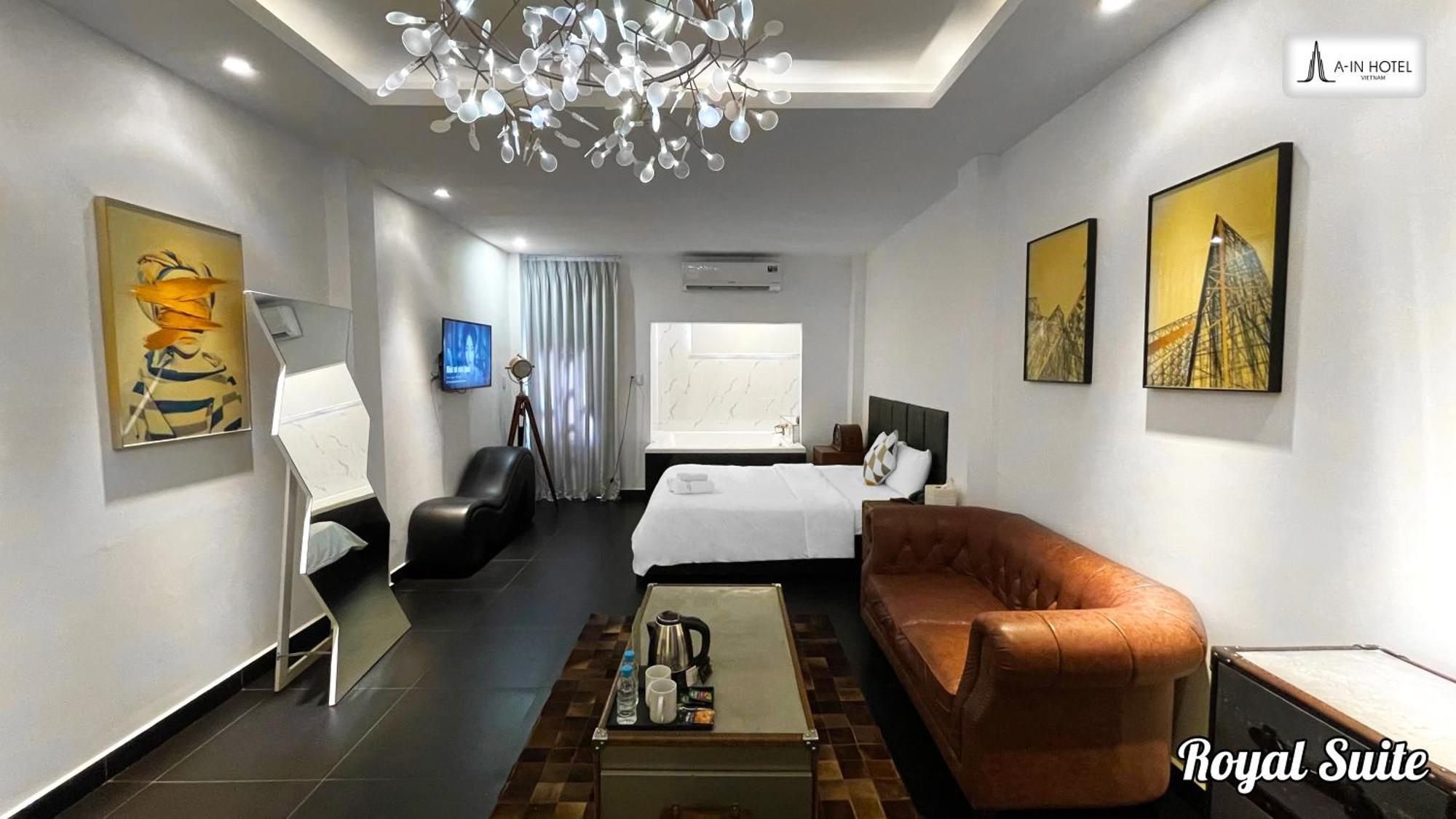 A In Hotel Glamour Bandar Ho Chi Minh Luaran gambar