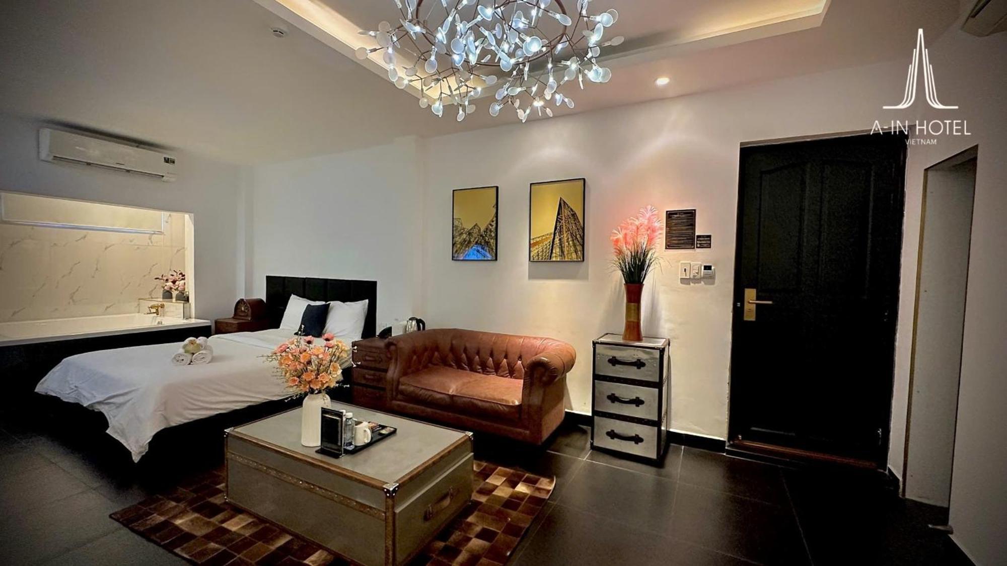A In Hotel Glamour Bandar Ho Chi Minh Luaran gambar