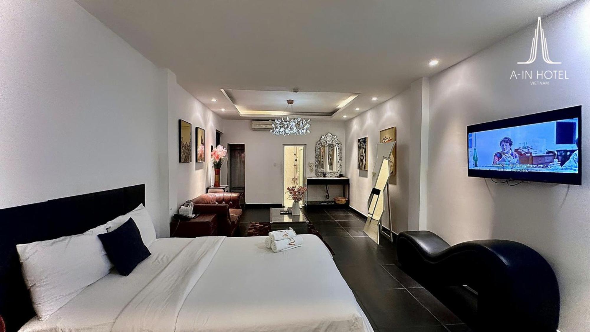 A In Hotel Glamour Bandar Ho Chi Minh Luaran gambar