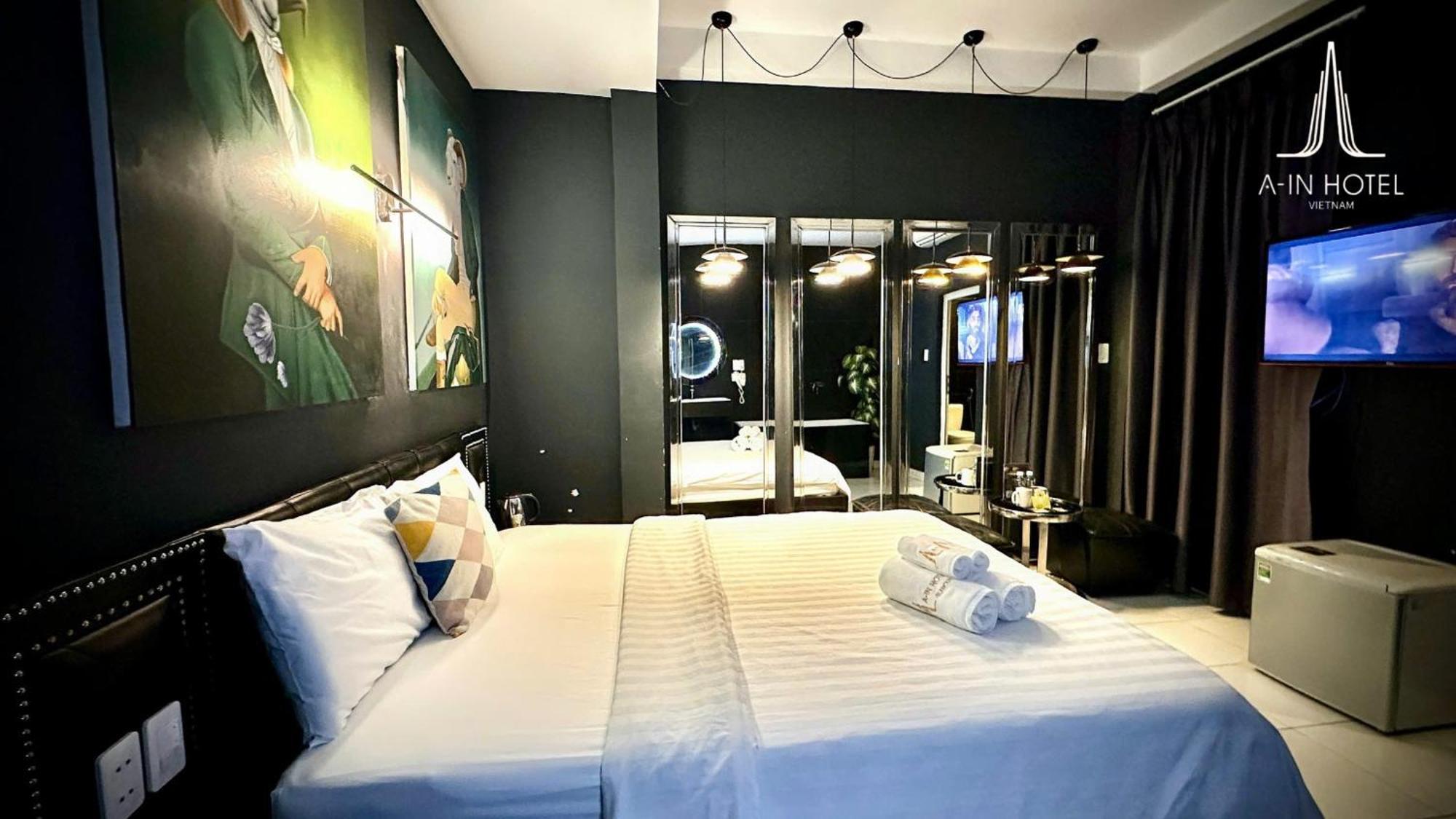 A In Hotel Glamour Bandar Ho Chi Minh Luaran gambar