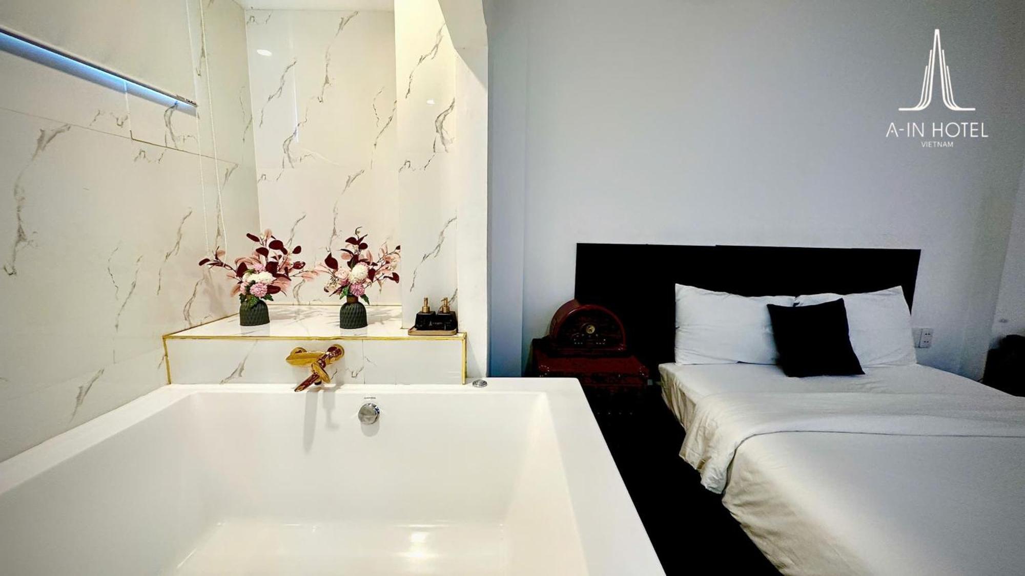 A In Hotel Glamour Bandar Ho Chi Minh Luaran gambar