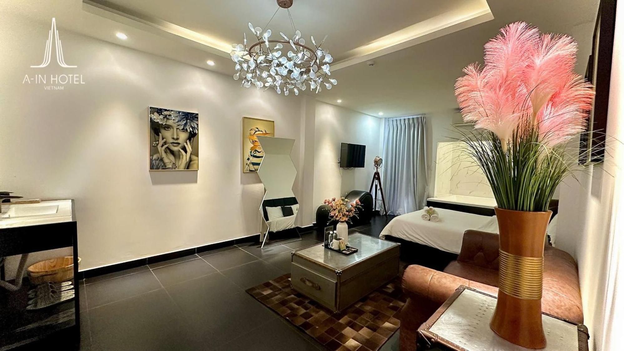 A In Hotel Glamour Bandar Ho Chi Minh Luaran gambar