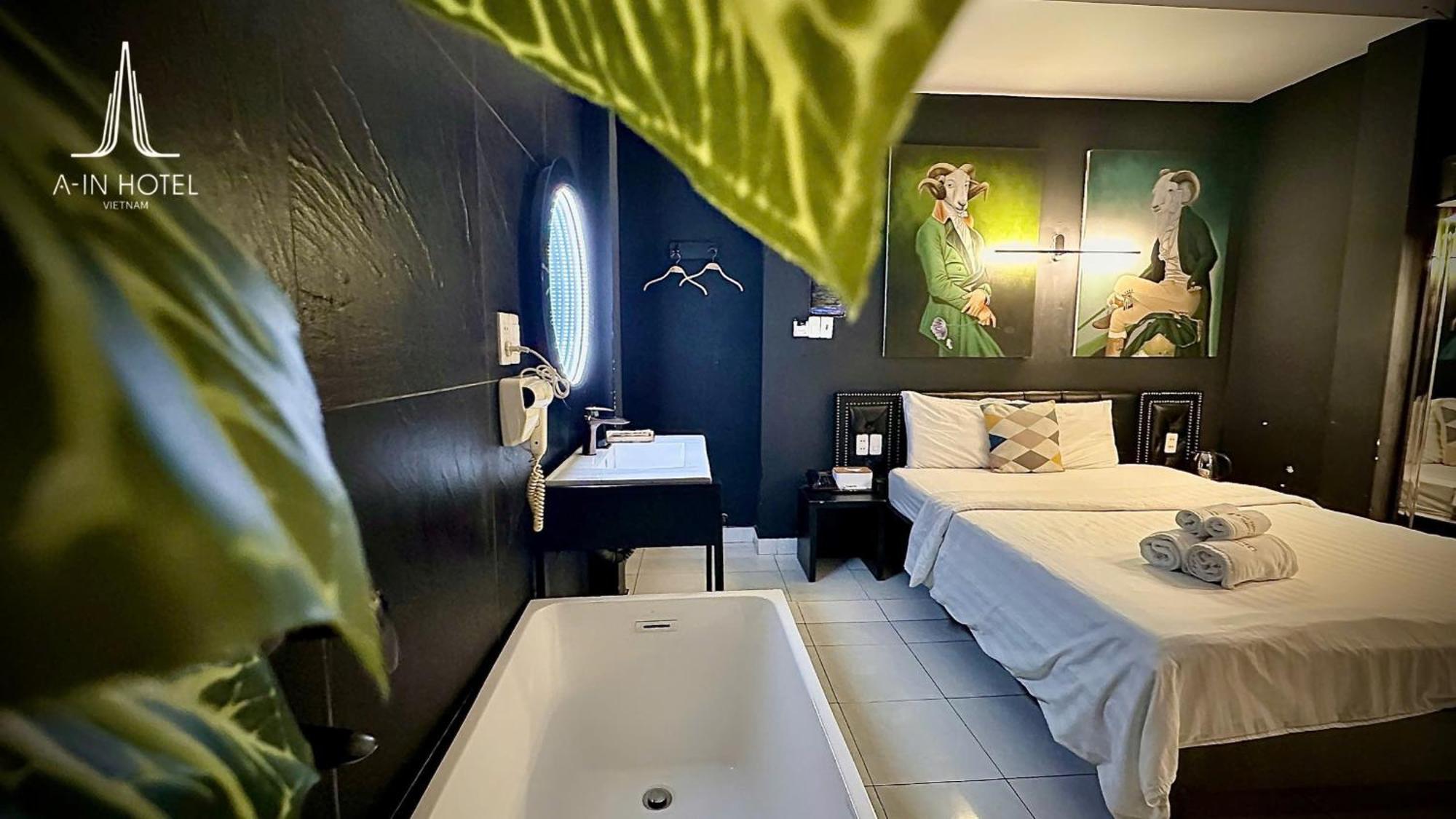 A In Hotel Glamour Bandar Ho Chi Minh Luaran gambar