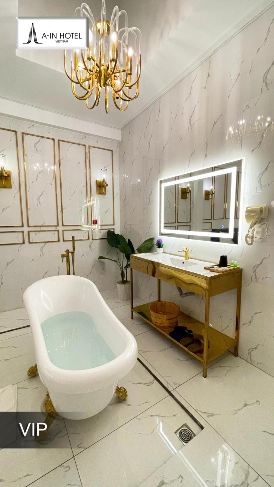 A In Hotel Glamour Bandar Ho Chi Minh Luaran gambar
